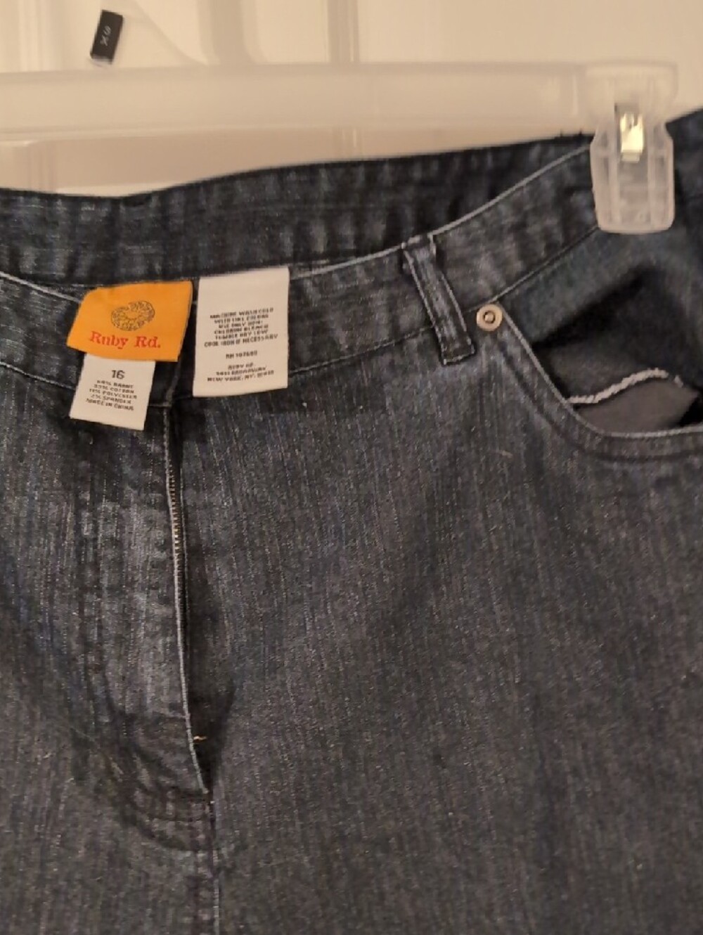 Ruby Rd. Dark Wash Denim Jeans - Picture 4 of 4